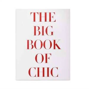 NEW ASSOULINE the big book of chic in white